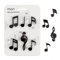 Imãs De Geladeira Com 6 Peças Notas Musicais Decorativo