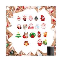 Imãs De Geladeira De Natal Em Resina Mista 20 50 100pcs Decorações De Papai Noel Boneco De Neve Imãs De Geladeira De Natal Em Resina Mista 20 50 100pcs Decorações De Papai Noel Boneco De Neve