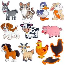 Ímãs de geladeira DUUMI Farm Animals para crianças de 1 a 3 anos Ímãs de geladeira DUUMI Farm Animals para crianças de 1 a 3 anos