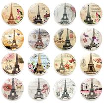 Imãs de geladeira Eiffel Towers Anime, 12 unidades/lote, desenho animado infantil