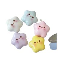 Imãs De Geladeira Em Forma De Estrela Pastel 5pcs Rostos Sorridentes Fofos Plástico Durável Para Imãs De Geladeira Em Forma De Estrela Pastel 5pcs Rostos Sorridentes Fofos Plástico Durável Para