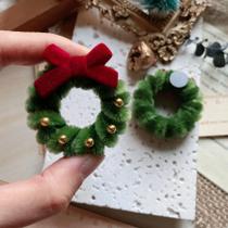 Imãs De Geladeira Em Forma De Guirlanda De Natal Kawaii, Magnéticos Decorativos Personalizados Para Imãs De Geladeira Em Forma De Guirlanda De Natal Kawaii, Magnéticos Decorativos Personalizados Para