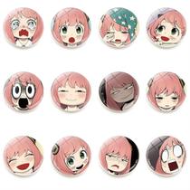 Ímãs de geladeira Spys Familys Anyas Forgers Anime 12 unidades/lote Ímãs de geladeira Spys Familys Anyas Forgers Anime 12 unidades/lote