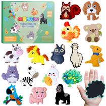 Ímãs de geladeira SUPINEEDO Kids Animals com ímã traseiro Ímãs de geladeira SUPINEEDO Kids Animals com ímã traseiro