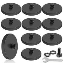 Ímãs de montagem DIYMAG revestidos com borracha de neodímio 30LBS, pacote com 10