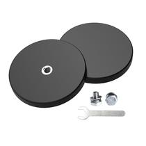 Ímãs de montagem Magnetpro Rubber Coated 30kg Adhesive Power