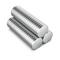 Ímãs de neodímio JIUMAG N52 18 mm x 3 mm Super Fortes (60 unidades)