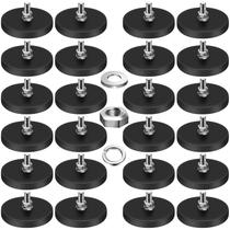 Ímãs de neodímio revestidos de borracha 30LBS com base magnética M5