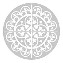 Ímãs de porta de tela Robbins Aria Twist Click Lock Grey Tile