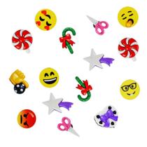 Imãs decorativos para painel magnético 24 unidades