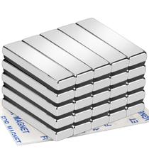 Ímãs em barra TRYMAG Super Strong Neodymium 40x10x5mm - pacote com 25 Ímãs em barra TRYMAG Super Strong Neodymium 40x10x5mm - pacote com 25