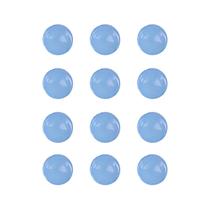 Imãs Enfeite de Geladeira e Painel Botão Azul Bebê 12 Unidades