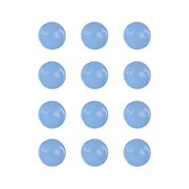 Imãs Enfeite de Geladeira e Painel - Botão Azul Bebê 12 Unidades