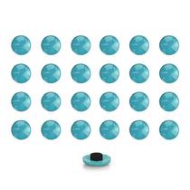 Imãs Enfeite de Geladeira e Painel Botão Azul Bebe - 24 Unidades Imãs Enfeite de Geladeira e Painel Botão Azul Bebe - 24 Unidades