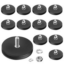 Ímãs revestidos de borracha AHIER Neodímio Magnet Base, pacote com 12 Ímãs revestidos de borracha AHIER Neodímio Magnet Base, pacote com 12