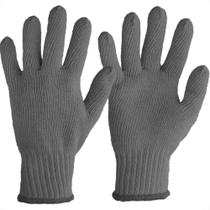 Imbat Luva Malha Poliest.Cinza - Kit C/12 Pr