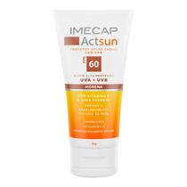 Imecap Actsun Protetor Solar Facial FPS60 Cor Morena 50g