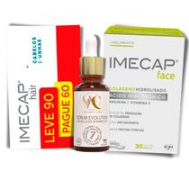 Imecap Face Colágeno Cabelos e Unhas e Sérum Vitaminado