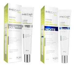 Imecap Face Creme Antirrugas Noite + Dia FPS30 Proteção 24h.