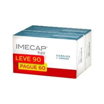 Imecap Hair Cabelos e Unhas Kit 90 cápsulas 7898244720036 FQM ***