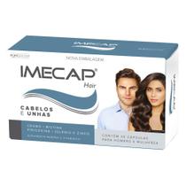 Imecap Hair Cabelos E Unhas Para Homens e Mulheres Com 60 Cápsulas - FQM DIVICOM