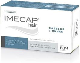 Imecap Hair Com 30 Cápsulas Cabelos E Unhas Original - FMQ