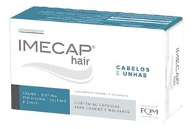 Imecap Hair Com 60 Cápsulas Cabelos E Unhas Original - FMQ