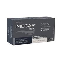 Imecap Hair Men 60 Cápsulas - Vitaminas Para Cabelos E Barbas Do Homem - Fqm