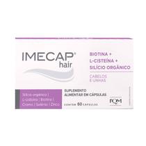 Imecap Hair Silício Orgânico com 60 Cápsulas