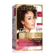 Imédia Excellence Tinta Creme 3 Castanho Escuro