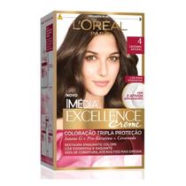 Imédia Excellence Tinta Creme 4 Castanho Natural Imédia Excellence Tinta Creme 4 Castanho Natural