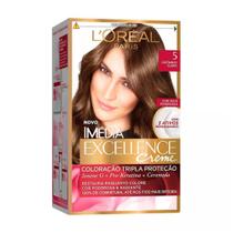 Imédia Excellence Tinta Creme 5 Castanho Claro