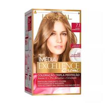 Imédia Excellence Tinta Creme 7.1 Louro Acinzentado