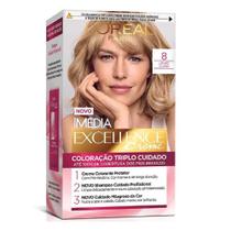 Imédia loreal tintura louro claro 8