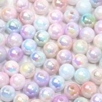 Imitação De Pérolas Naturais 8 10mm ABS Contas Espaçadoras Acrílicas 50 30 Peças Para Pulseira DIY