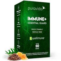 Immune+ Essential Guard Própolis + Zinco + Vitaminas D e C - (60caps) - Pura Vida