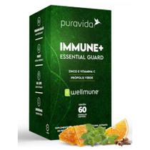 Immune+ Essential Guard Própolis + Zinco + Vitaminas D e C - (60caps) - Pura Vida