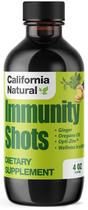 Immunity Shots California Natural 120 ml de gengibre Opti-Zinc