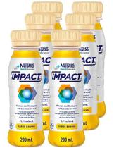 Impact 200 ml Banana - Kit com 6 unidades - Nestlé Health Science