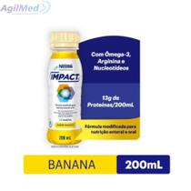 Impact 200 ml Banana - Kit com 6 unidades