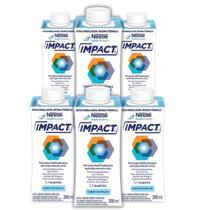Impact 200 ml Baunilha - Kit com 6 unidades