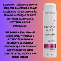 Impact 3 Duo Italian Beauty Alisamento Terapia e Tratamento Capilar