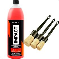 Impact Limpeza Extrema Pincel Lavagem Automotivo 3 Un Vonixx