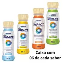 Impact Nestle - Kit C/24 Frascos 200ml (escolha o Sabor)