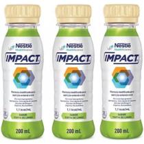 Impact Nestlé Kit C/3 200ML (escolha o Sabor)