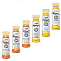 Impact Nestlé Kit C/6 Frascos 200ML (escolha o Sabor) Impact Nestlé Kit C/6 Frascos 200ML (escolha o Sabor)