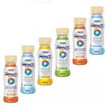 Impact Nestlé Kit C/6 Frascos 200ML (escolha o Sabor) Impact Nestlé Kit C/6 Frascos 200ML (escolha o Sabor)