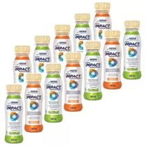 Impact Nestlé kit Com 12 frascos 200ML - Escolha O Sabor Impact Nestlé kit Com 12 frascos 200ML - Escolha O Sabor
