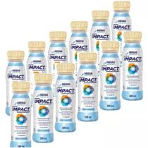 Impact Nestlé kit Com 12 frascos 200ML - Escolha O Sabor Impact Nestlé kit Com 12 frascos 200ML - Escolha O Sabor