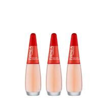 Impala Esmalte Tratamento Base Para Unhas Fracas 042 - 3 Unidades